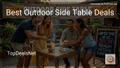 7 Best Outdoor Side Table Deals in 2026