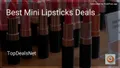 9 Best Mini Lipsticks Deals in 2026