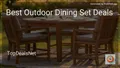 9 Best Outdoor Dining Set Deals in 2026