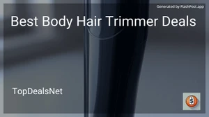 9 Best Body Hair Trimmer Deals in 2026 image