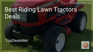 9 Best Riding Lawn Tractors Deals in 2025 image