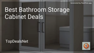 8 Best Bathroom Storage Cabinet Deals in 2025 image