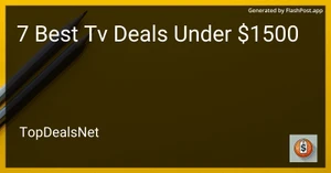 6 Best TV Deals Under $1500 in 2025 image