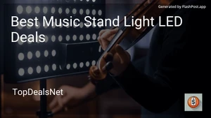 9 Best Music Stand Light LED Deals in 2026 image