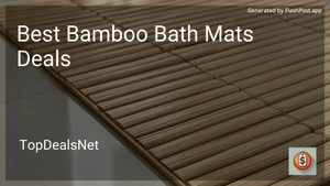 6 Best Bamboo Bath Mats Deals in 2025 image
