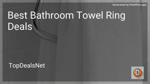 9 Best Bathroom Towel Ring Deals in 2026 image