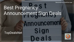 8 Best Pregnancy Announcement Sign Deals in 2026 image
