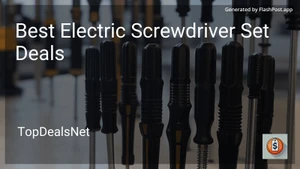 8 Best Electric Screwdriver Set Deals in 2026 image