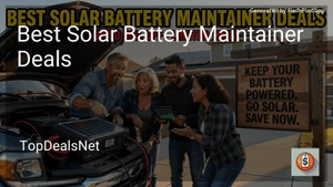 9 Best Solar Battery Maintainer Deals in 2026 image