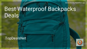 8 Best Waterproof Backpacks Deals in 2025 image