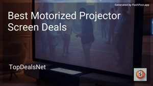 10 Best Motorized Projector Screen Deals in 2025 image