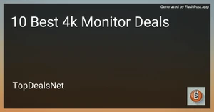 10 Best 4k Monitor Deals in 2025 image