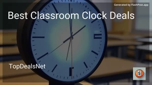 10 Best Classroom Clock Deals in 2026 image