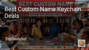 10 Best Custom Name Keychain Deals in 2026 image