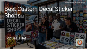 7 Best Custom Decal Sticker Shops in 2026 image