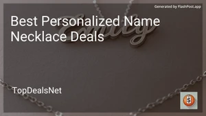 10 Best Personalized Name Necklace Deals in 2026 image
