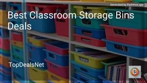 10 Best Classroom Storage Bins Deals in 2026 image