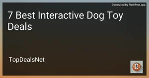 7 Best Interactive Dog Toy Deals in 2025 image