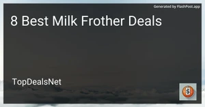 8 Best Milk Frother Deals in 2025 image