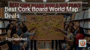 9 Best Cork Board World Map Deals in 2026 image