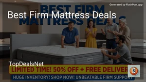 7 Best Firm Mattress Deals in 2026 image