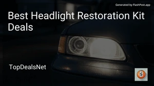 6 Best Headlight Restoration Kit Deals in 2025 image