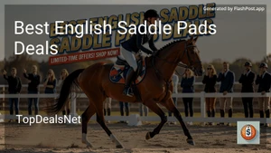 8 Best English Saddle Pads Deals in 2026 image