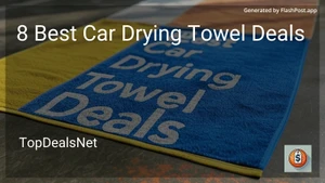 8 Best Car Drying Towel Deals in 2025 image