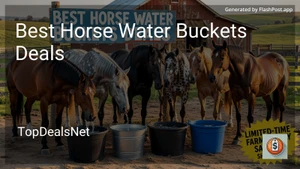 6 Best Horse Water Buckets Deals in 2026 image