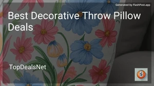 8 Best Decorative Throw Pillow Deals in 2025 image