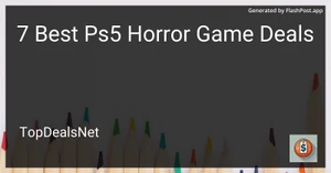 7 Best PS5 Horror Game Deals in 2025 image