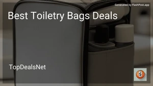 6 Best Toiletry Bags Deals in 2025 image