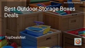 6 Best Outdoor Storage Boxes Deals in 2025 image