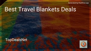 8 Best Travel Blankets Deals in 2025 image