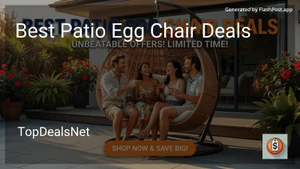 6 Best Patio Egg Chair Deals in 2026 image