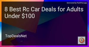 8 Best RC Car Deals for Adults Under $100 in 2025 image