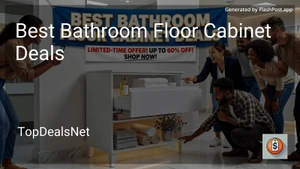 6 Best Bathroom Floor Cabinet Deals in 2026 image