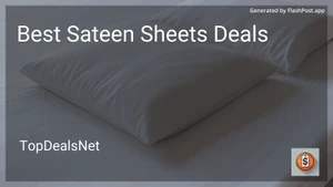 7 Best Sateen Sheets Deals in 2025 image