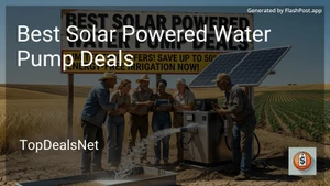 10 Best Solar Powered Water Pump Deals in 2026 image