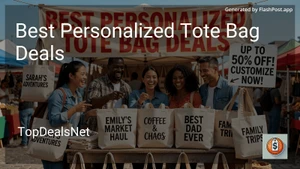8 Best Personalized Tote Bag Deals in 2026 image