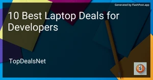 10 Best Laptop Deals for Developers in 2025 image