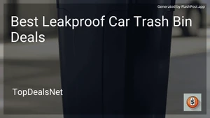 10 Best Leakproof Car Trash Bin Deals in 2026 image