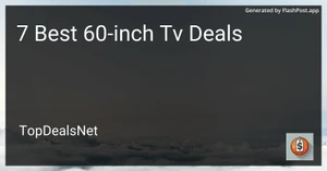 7 Best 60-inch TV Deals in 2025 image