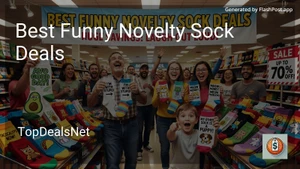 7 Best Funny Novelty Sock Deals in 2026 image