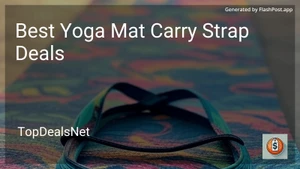 7 Best Yoga Mat Carry Strap Deals in 2026 image