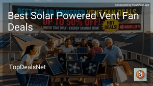 6 Best Solar Powered Vent Fan Deals in 2026 image