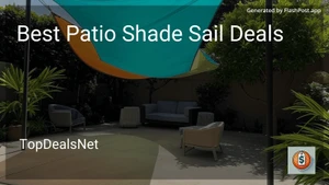 8 Best Patio Shade Sail Deals in 2025 image