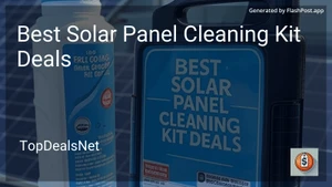 8 Best Solar Panel Cleaning Kit Deals in 2025 image