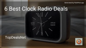 6 Best Clock Radio Deals in 2025 image