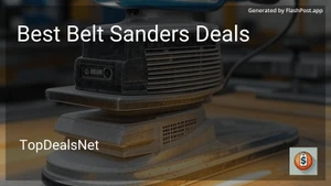 6 Best Belt Sanders Deals in 2025 image